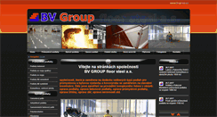 Desktop Screenshot of bvgroup.cz