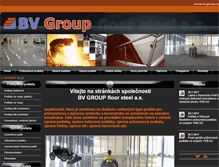 Tablet Screenshot of bvgroup.cz